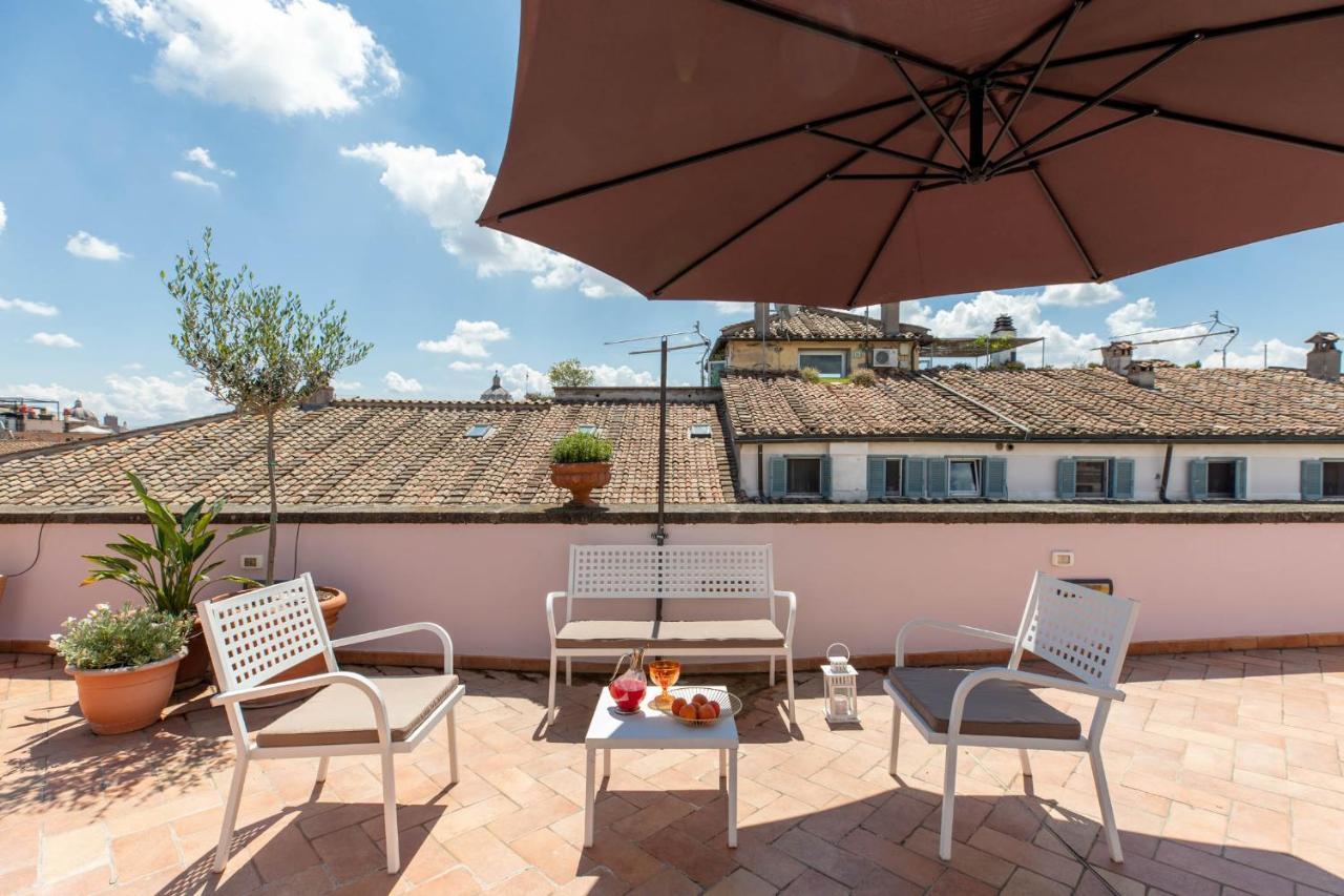 Iflat Penthouse In Campo De' Fiori Leilighet Roma Eksteriør bilde