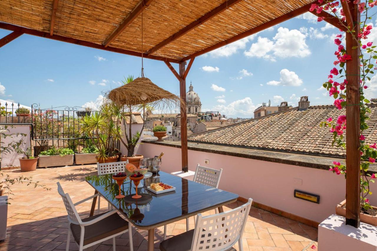Iflat Penthouse In Campo De' Fiori Leilighet Roma Eksteriør bilde