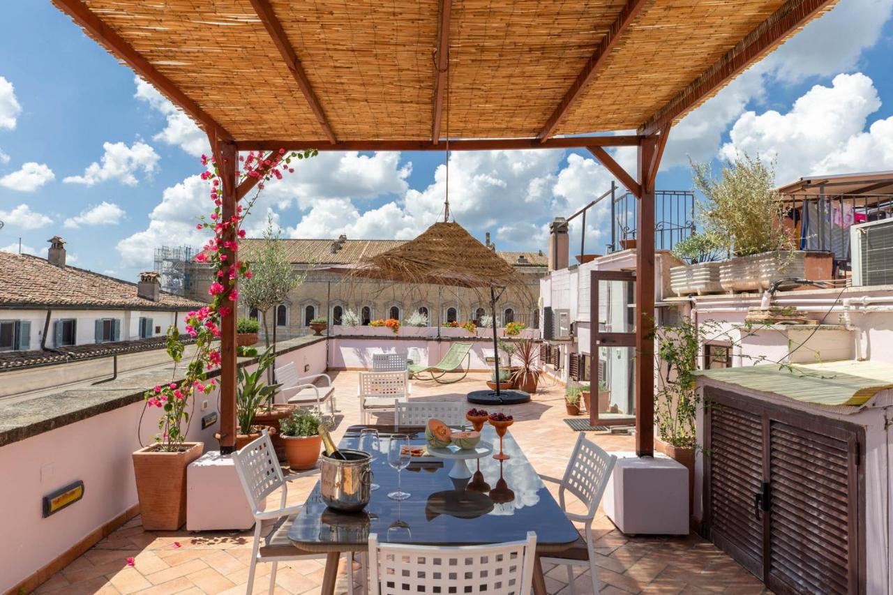 Iflat Penthouse In Campo De' Fiori Leilighet Roma Eksteriør bilde