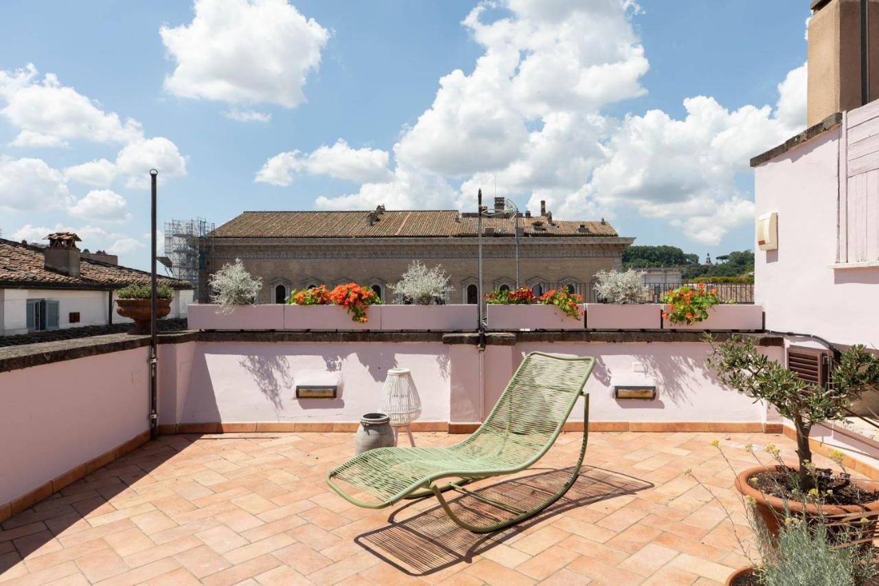 Iflat Penthouse In Campo De' Fiori Leilighet Roma Eksteriør bilde