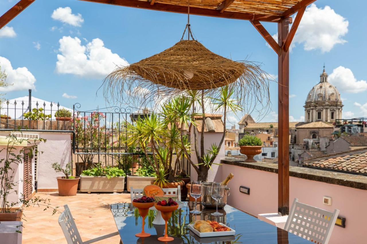 Iflat Penthouse In Campo De' Fiori Leilighet Roma Eksteriør bilde