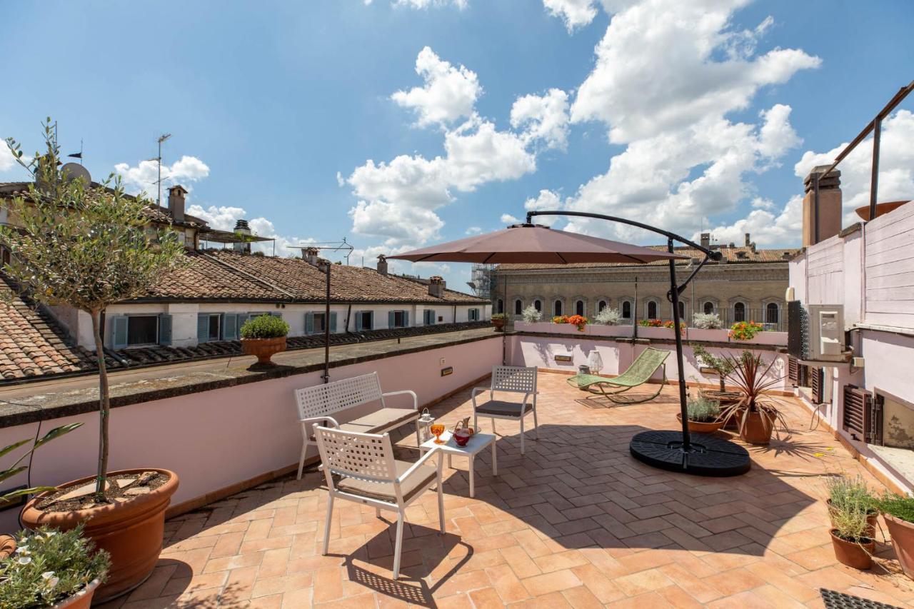 Iflat Penthouse In Campo De' Fiori Leilighet Roma Eksteriør bilde