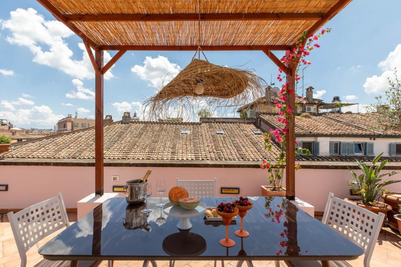 Iflat Penthouse In Campo De' Fiori Leilighet Roma Eksteriør bilde
