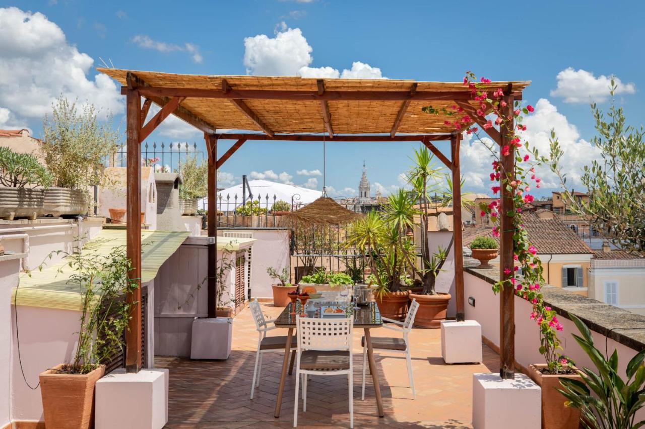 Iflat Penthouse In Campo De' Fiori Leilighet Roma Eksteriør bilde